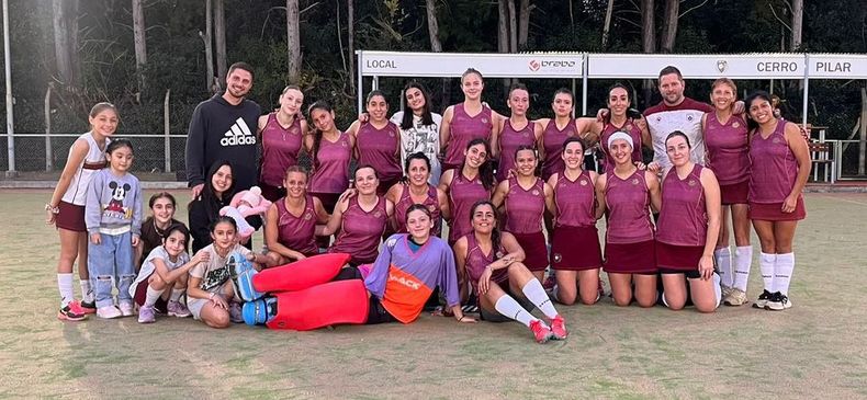 PLANTEL. El primer equipo femenino de Cerro Pilar da batalla por ser el mejor de la Zona 4 de la Divisi&oacute;n F.