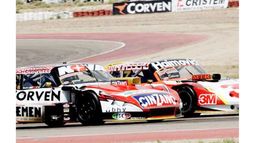 ROSSI VS. WERNER. Un duelo que dejó al delvisense sin título a metros de la bandera a cuadros..