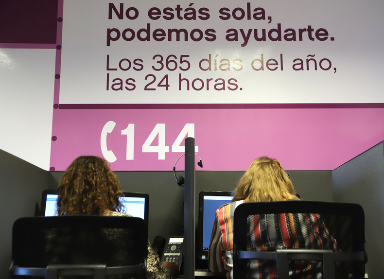 Se realizará a través de una articulación telefónica con el 144, y será solo para aquellas que residan en la Provincia.