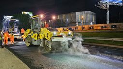 DE NOCHE. Por los trabajos se realizarán en horarios nocturnos. DE NOCHE. Por los trabajos se realizarán en horarios nocturnos.