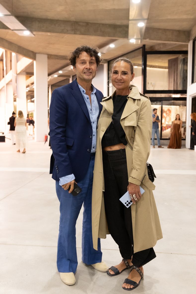 Natalia Lobo junto a Wally Diamante en la 20° edición de Estilo Pilar.