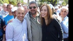 JUNTOS. Ducoté apuesta a que su relación con Vidal ayude a Pilar..