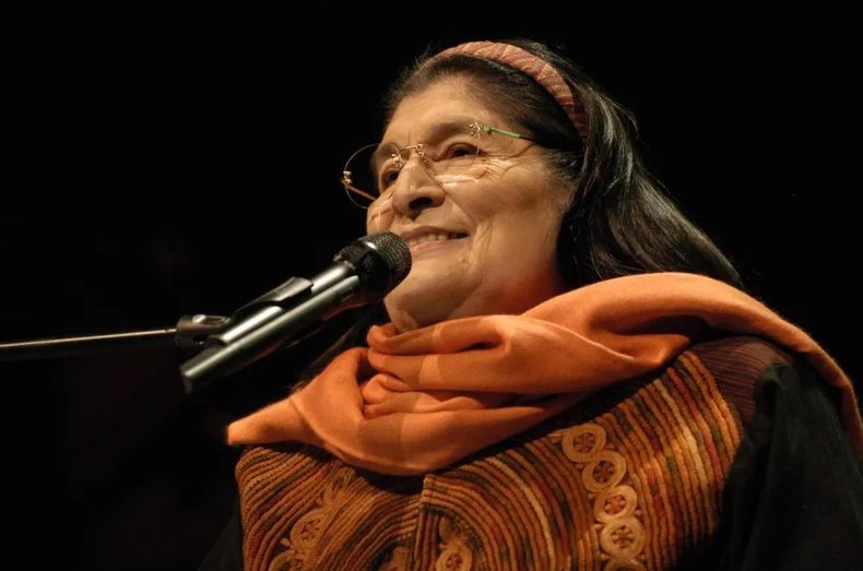 Mercedes Sosa, una grande que visitó Pilar en 2008.