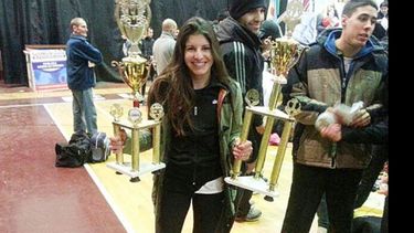 Daiana Ocampos se lució en el Maratón de Lanús..