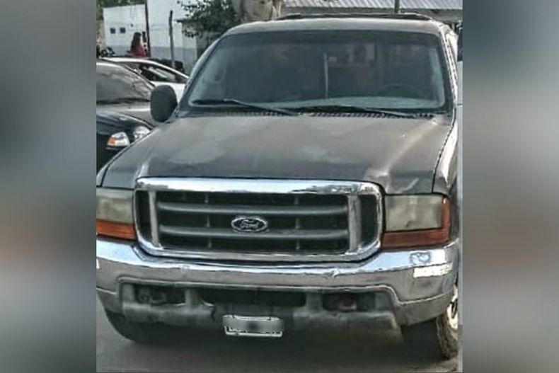 La camioneta robada fue recuperada en Moreno.&nbsp;