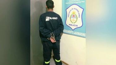 DETENIDO. Tiene 37 años y vive en Maquinista Savio..