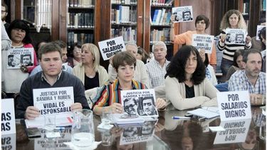 PEDIDO. El reclamo de escuelas seguras se metió en la paritaria. .