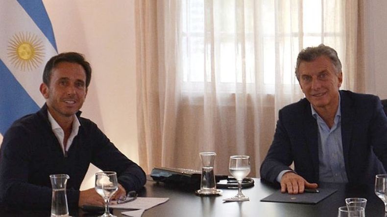 REUNIÓN. Neuspiller y su equipo fueron recibidos por Macri..