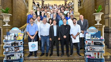 ENCUENTRO. Kicillof se reunió con empresarios Pyme para analizar la situación. &nbsp;