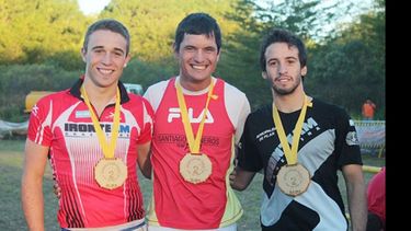 Saiz, Cena y O’Donnell con la medalla de oro tras ganar la 2ª edición..