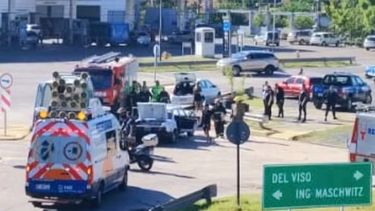 El accidente se produjo a la altura del Kilómetro 42 de la Panamericana.&nbsp;