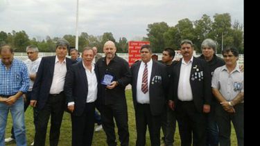 Veteranos, Zúccaro y Volonté. Foto: Municipalidad de Pilar..