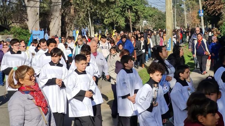 La procesión por San Cayetano en Del Viso comenzará a las 15.