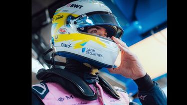 Colapinto trabajó pensando en el ritmop de carrera para el domingo.