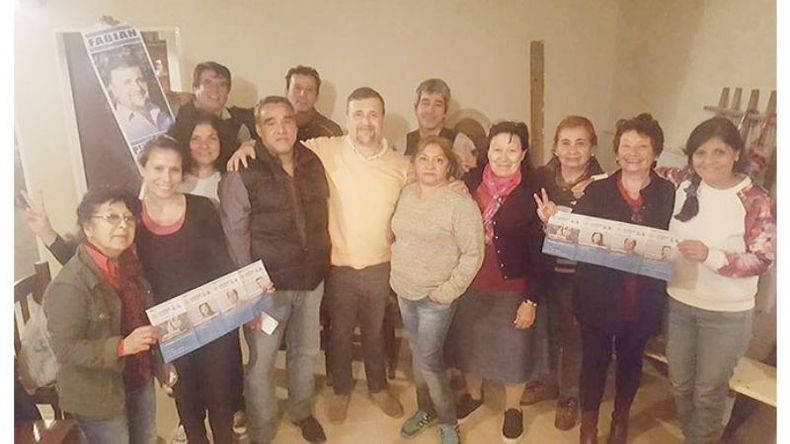 A PUNTO. Pitronaci, en una de las últimas reuniones previas. .