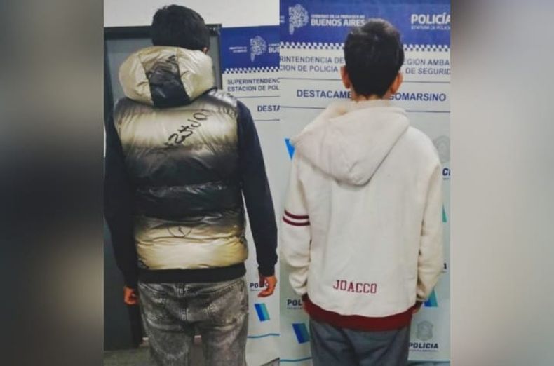 Los menores detenidos tienen 15 y 17 años.