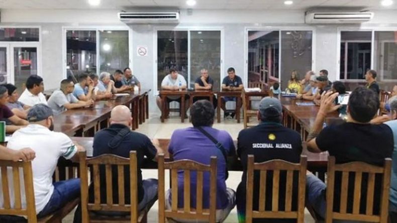 La reunión de dirigentes en la UOM..