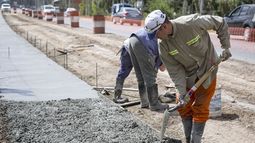 OBRA. En marzo último anunciaron que la ruta 25 se terminaría en abril..
