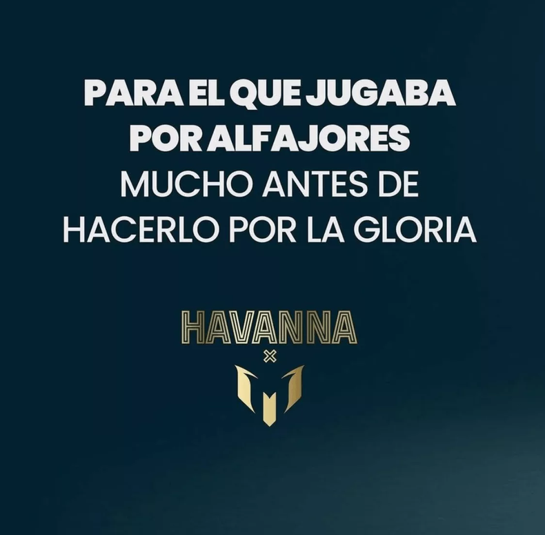 El alfajor es un homenaje a Messi. (Havanna).