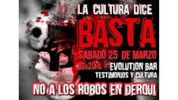 CONVOCATORIA. El afiche con el que se invita a los vecinos..