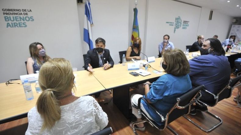 REUNIÓN. Los sindicatos docentes reclamarán al gobierno volver a sentarse a negociar..