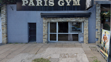El Gimnasio París, un emblema del centro de Pilar.&nbsp;