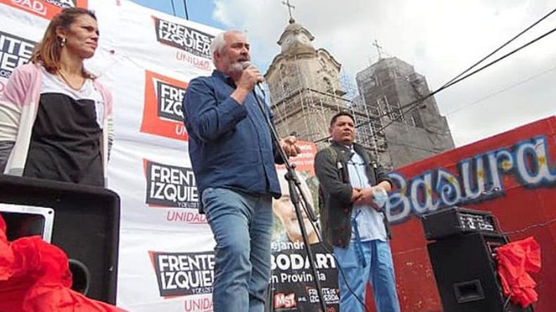 PLAZA. Espasa ya cerró su campaña para la interna del FIT..
