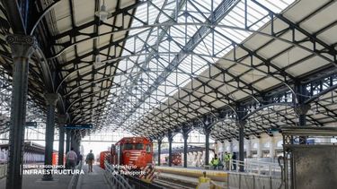 Así luce desde hoy la renovada estación Retiro..