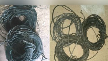 Uno de los roba cables fue detenido y sus cómplices se dieron a la fuga.&nbsp;