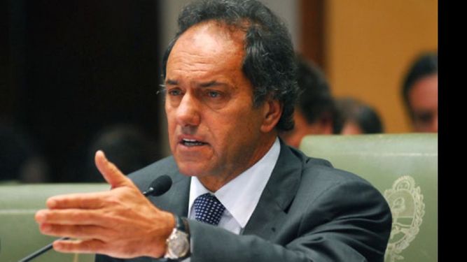 Scioli busca crear un nuevo tributo para seguridad..