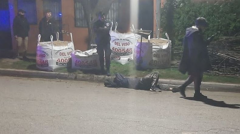 El joven fue llevado por familiares al hospital de Pilar. Foto: @juancaimpacto..