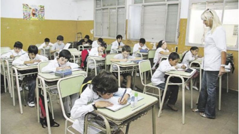 3,8 millones de alumnos tiene la provincia de Buenos Aires. .