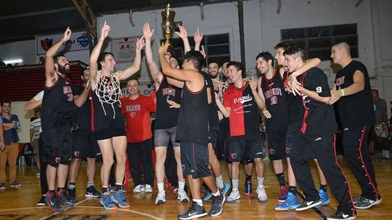 RECIENTE. Derqui conquistó el título 2017 organizando un fantástico Final Four..
