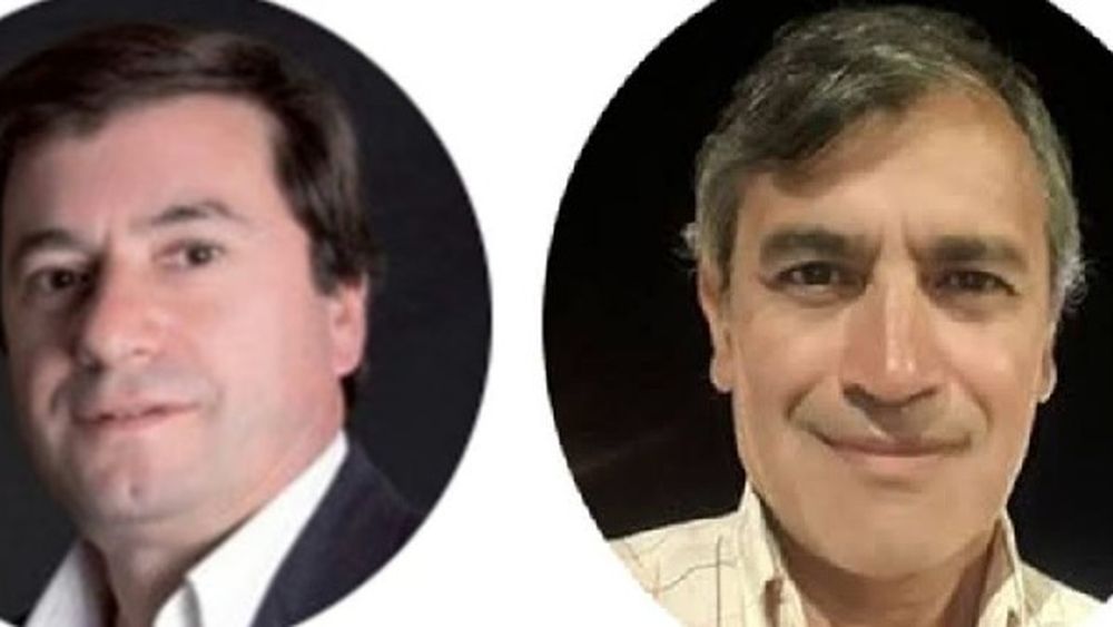 Alberto Allindo y Daniel Castro, historiadores de Pilar.