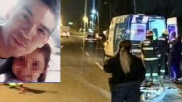 Navarro tenía 28 años y era padre de una nena..