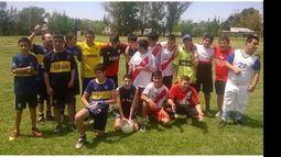 3X3. Los atletas jugaron “su” Boca-River..
