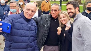 avanza libertad recorrio el centro con el eje en el comercio