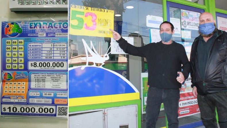 AGENCIEROS. Miguel y Ramón buscan al ganador de una millonada..