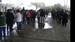 PACIENCIA. La Escuela 17 de Fátima, una de las más demoradas..