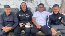 CUERPO TÉCNICO. “El club apuesta al ascenso, nosotros también”,dijo Silva (3º en la foto). CUERPO TÉCNICO. “El club apuesta al ascenso, nosotros también”,dijo Silva (3º en la foto).