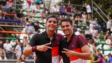 Rodríguez Taverna junto a Luca Margaroli ganaron en Santa Fe.
