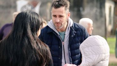AGENDA. Achával volvió a apuntar a la seguridad como eje de la campaña..