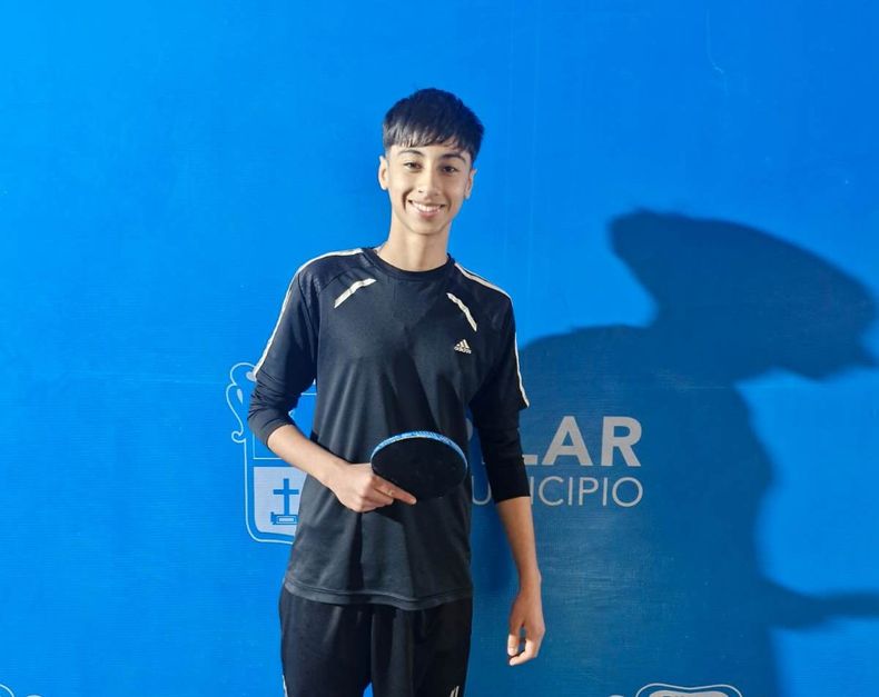 tenis de mesa, sub 16 Iñaki Beltrando