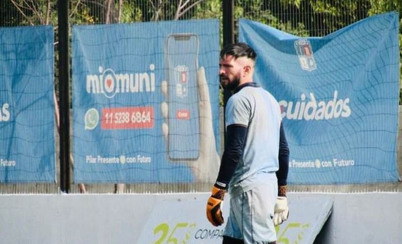 ARQUERO.&nbsp;Matías Giroldi atajó en los 17 partidos de Real Pilar.
