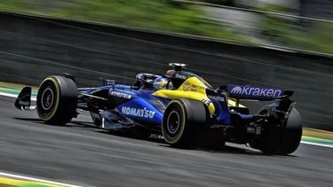 Franco Colapinto llegó hasta la Q2 del Gran Premio de Brasil.
