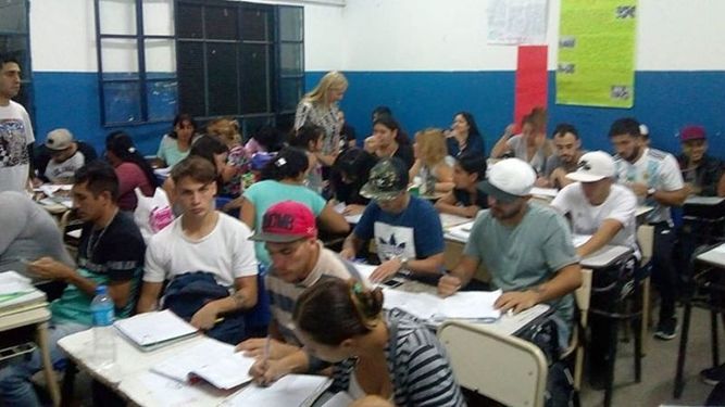 RECLAMO. Los alumnos llevarán su pedido de mejoras a las autoridades..