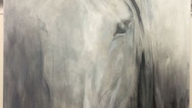 El caballo, eje de la obra de Celsa Burgueño..