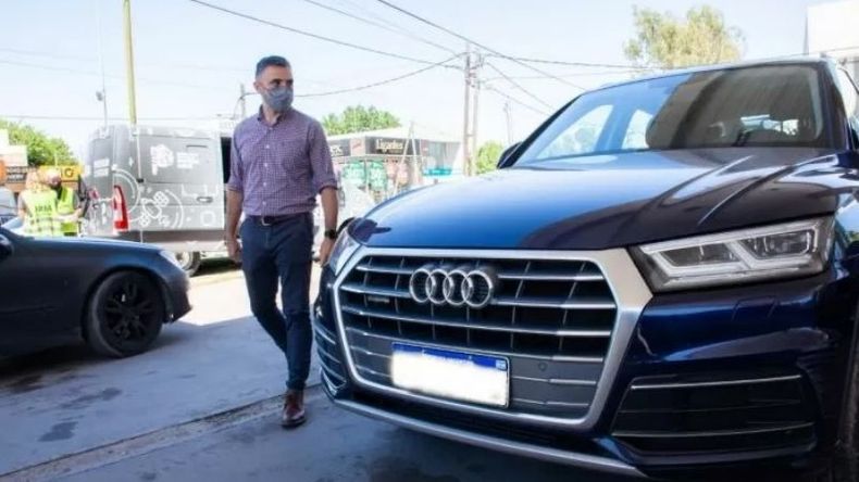 INCAUTADO. En City Bell, ARBA secuestró un Audi Q5 que debía casi $1 millón..