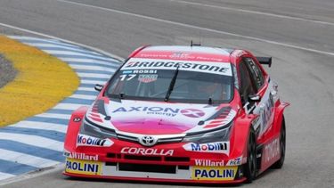 RETROCESO. Rossi estuvo 3º en los primeros metros, pero perdió rendimiento y llegó 5º..