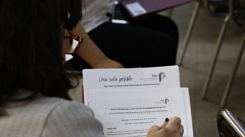Docentes en formación recibieron capacitación con perspectiva de género..